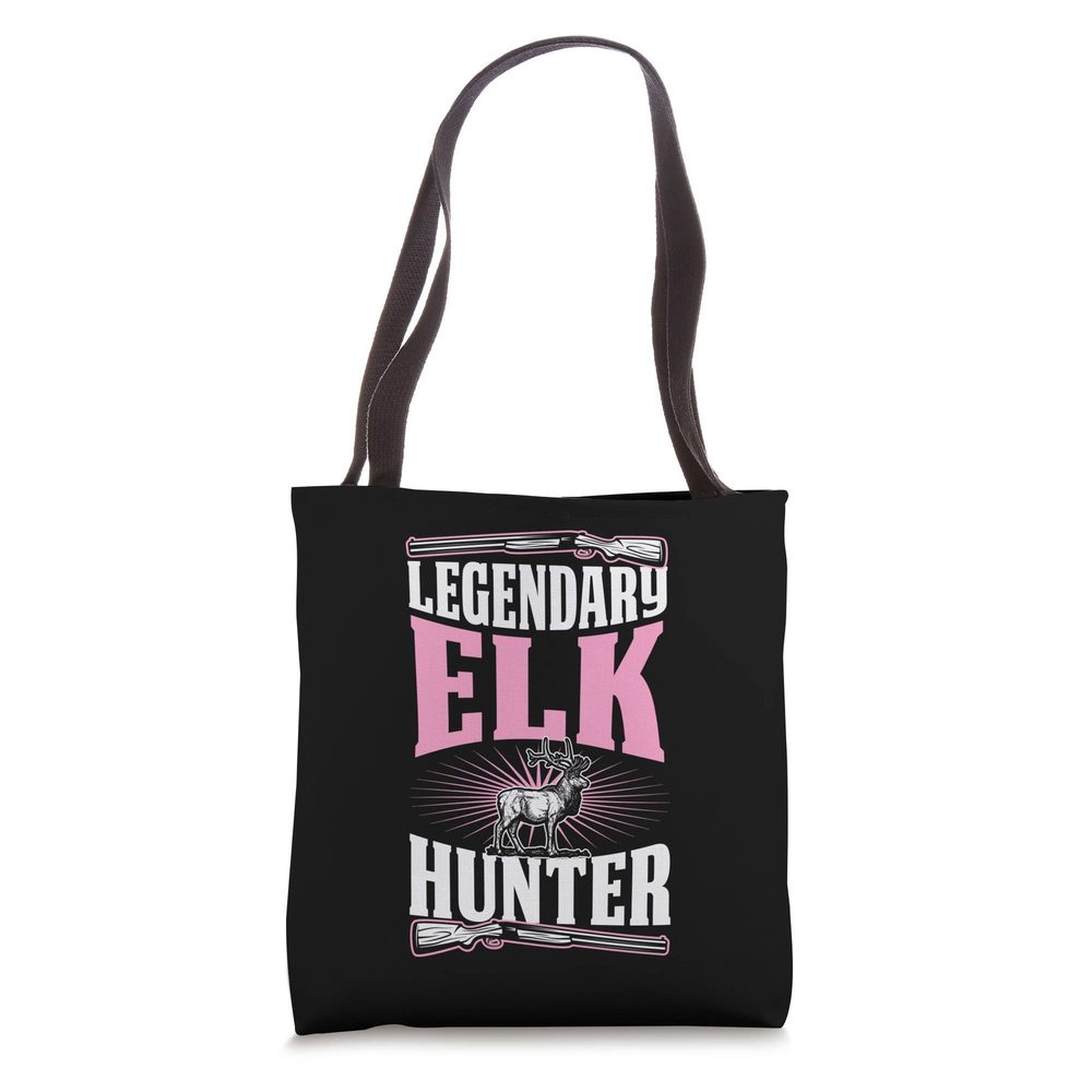 Legendary Elk Hunter Funny Best Hunting Dad Tote Bag C UwU